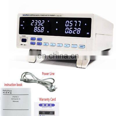 80A Digital Power Meter Power Quality Date Analyser Test NAPUI PM9840X