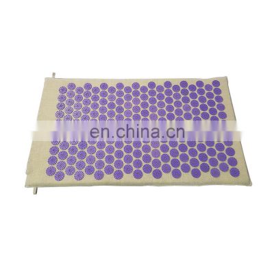 Natural Linen Acupressure Mat from India