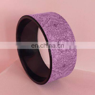 Pilates Circle Yoga Stretch Customized Massage Yoga Wheel Roller