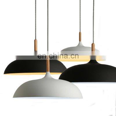 Nordic Metal Minimalist Modern Pendant Light E27 Decorative Lamp Fixture