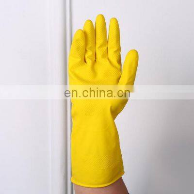 PRI ladies cotton palm garden gloves dotting garden gloves Work Safety Gloves Black Yellow Green