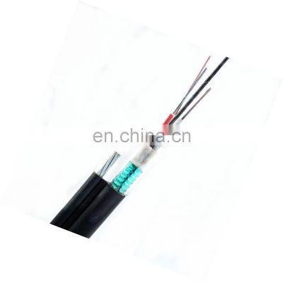 Fiber Optic Cable GYTS8S 12 24 48 72 96 144 Core Outdoor Aerial Long Span Length Optical Fiber Cable