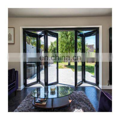 Folding door with lock aluminium bi folding door manufacturers