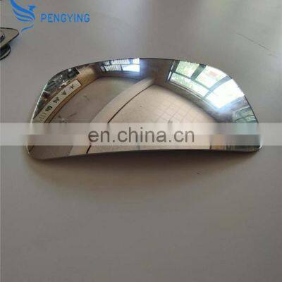 1.7mm 1.8mm aluminum coating glass mirror convex mirror 305*407mm for India market