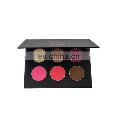 Newest Cardboard Cosmetic Packaging Box With Mirror Multicolor 36mm Eyeshadow Palette