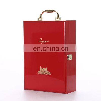 Piano Lacquer Custom Wood Box Wine Box Wood Luxury Wood Gift Box photo-3