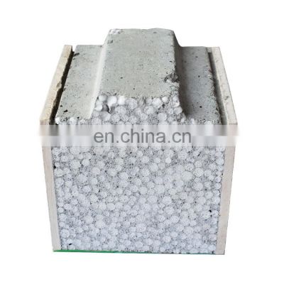 Eco friendly eps cement sandwich lightweight insulated precast concrete interior wall panel