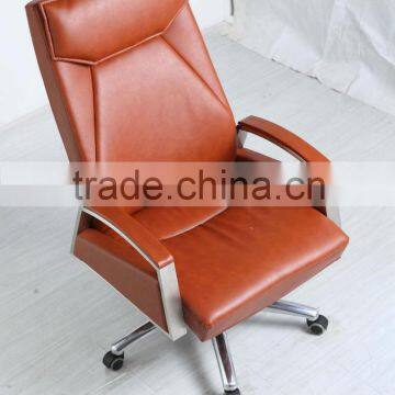 High Back Genuine Leather Luxury Chair Item A902 photo-3
