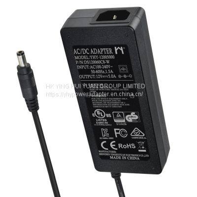Input 100-240v Ac Dc 12v 4a Power Adapter IEC62368 Standard Power Supply