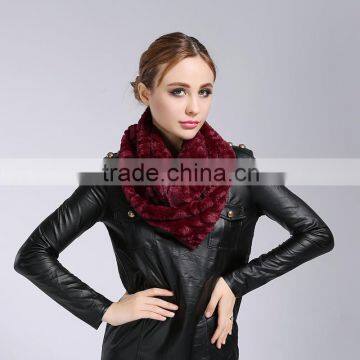 C22476B European Fashion Ladies Velour Winter Scarves photo-4