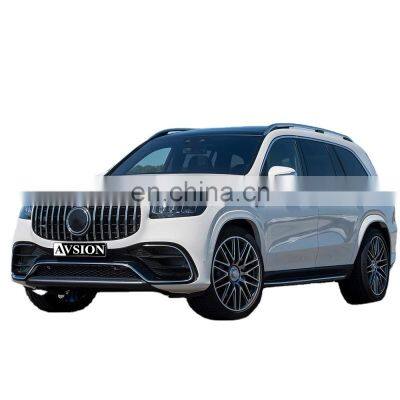 Auto spare parts pp material body kit for GLS X167 facelift GLS63 AMG model with grille front bumper rear bumper rear spoiler