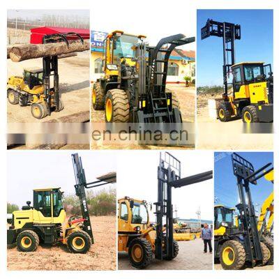 High Quality Rough Terrain Forklift Truck Used Forklift Truck With Articulated Diesel Mini Forklift Truck photo-5