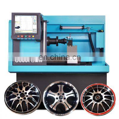 rims alloy wheel Gubot lathe alloy wheel rim repair cnc lathe diamond cut wheel