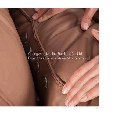 Italian Leather Sofa Space Capsule Electric Function Living Room Modern Minimalist Corner Combination Leather Sofa photo-5