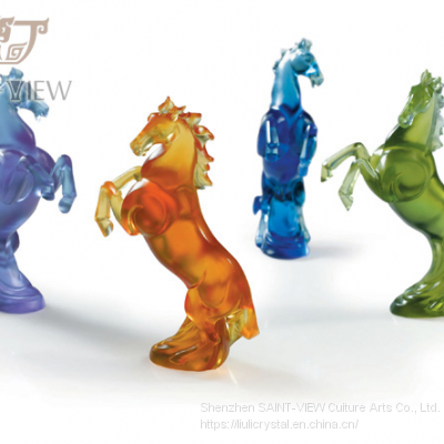 Crystal Glass Mini Animal Sculpture Home Accessories Baby New Born Wedding Return Gift photo-2