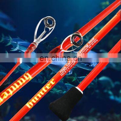 JOHNCOO Light Jigging Rod PE0.8-1.5 Boat Fishing Rod For Cuttlefish 1.68m 1.8m 1.98m Solid Sensitive Tip Snapper Rod