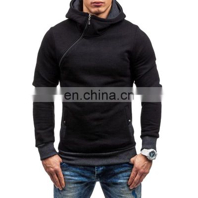 Customizable bulk oversized heavyweight 12oz 320gsm unisex full face zip hoodie jacket custom blank