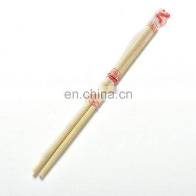 Hot Style PE Plastic Wrapped Disposable Bamboo Single Round Chopsticks