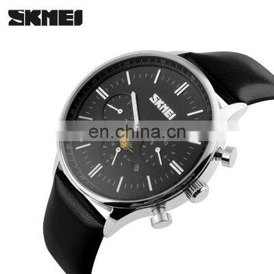 9117 Skmei Female Wristwatch Jam Tangan Wanita Leather French Luxury Brands Watch
