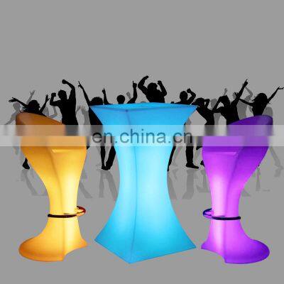 Party Tables Bar Party Furniture Rechargeable LED Bar furniture Wedding Bar Tables