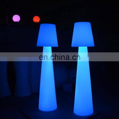 stand floor lamp /modern solar rechargeable decorative led sunset lamp outdoor garden bar industrial led floor lamp