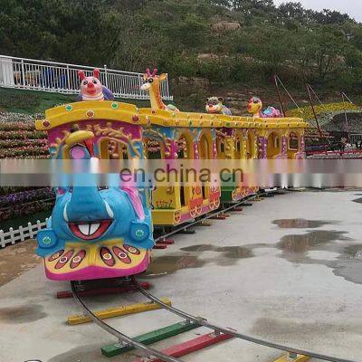 Factory supply high quality outdoor commercial electric train ride for children