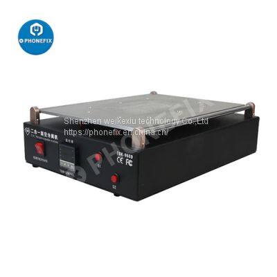 TBK 968D 19 Inch 2 in 1 LCD Separator Heating Vacuum Machine For OCA Screen Repair photo-2