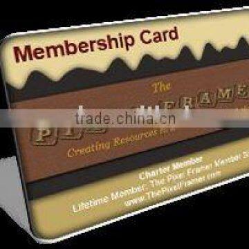 Printable Membership Cards with barcode and magnetic stripe