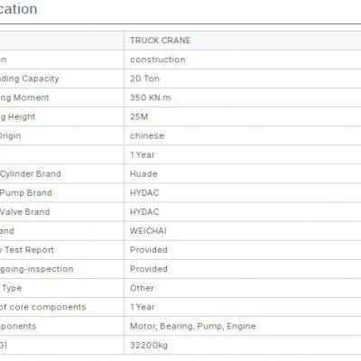 USED 25 Ton ZOOMLION ZTC250 Truck Crane FOR SALE photo-4