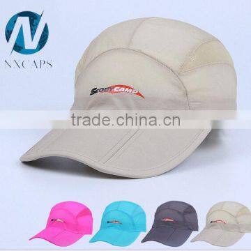 2015 custom printing dryfit running sport cap hat for adults