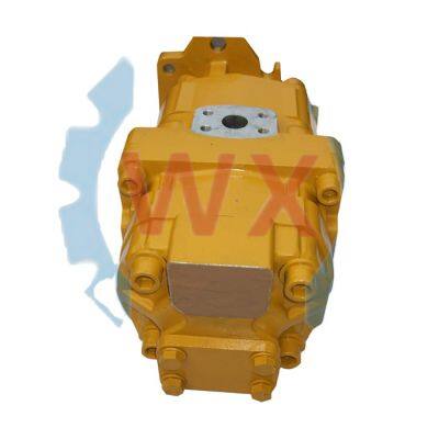 WX Power Transmission double gear pump parts 705-52-21140 for komatsu excavator PC600-6-7-6K-7K/PC600LC-6-7-6A/PC650-6-7