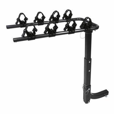 Hot Sale 4-Bike Capacity Hitch Mounted Bicycle Carrier for Cars Trucks SUVs Minivans With 1.5\