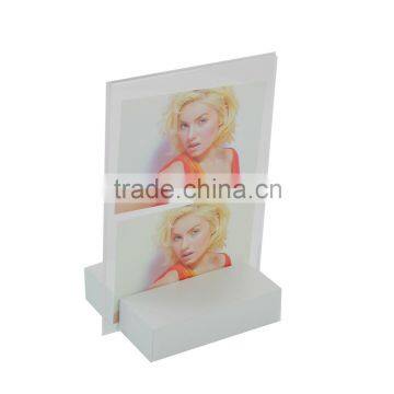 A4/A5 Acrylic Sign Holder Wood Base With Acrylic Board Magnetic Sign Holder Quality Choice photo-5
