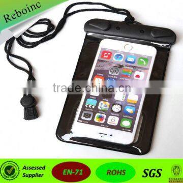 Cheap PVC Mobile Phone /Cell Phone Waterproof Bag For Iphone 5-6 Inches photo-4