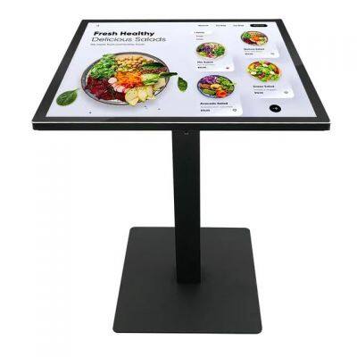 33.3 Inch Touch End Table Capacitive Touch Screen LCD Display Smart Coffee Table Inquiry Machine photo-3