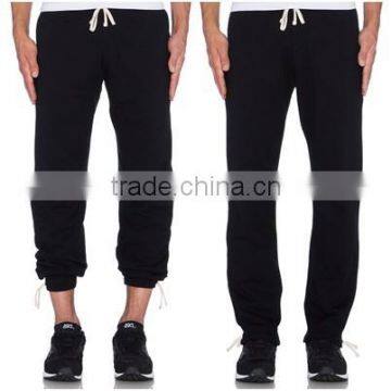 2015 OEM Manufacturer High Quality Custom wholesale mens core sweatpants