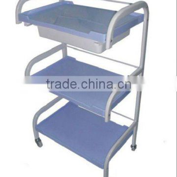 wholesale salon plastic salon trolley , trolley for beauty salon