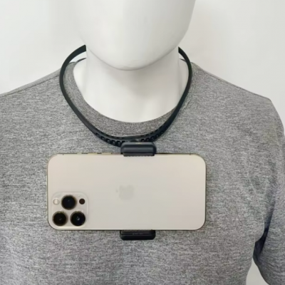 Cycling Neck Harness Phone Bracket Live Streaming Action & Sports Camera Mount Collar Style Neck Hanging Bracket photo-3