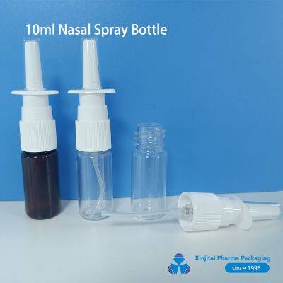 10ml 15ml 30ml 50ml 60ml Screw-on Nasal Spray Nasal Sprayer for Nasal Spray Bottle