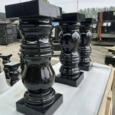 Owinstone-premium Black Naturally Polished Granite/gabbro Books/ Vases/ Pillars for Wholesale, Customized Available, Cheap Price photo-4