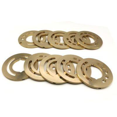 Precision Custom Hydraulic Pump Parts Factory Direct Manufacturing OEM Quality Valve Plate Retainer Plate Drive Shaft Pump Parts