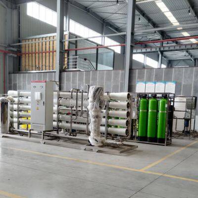 20 M³/h Industrial RO Plant With Automatic Softener for Textile Dyeing Water.