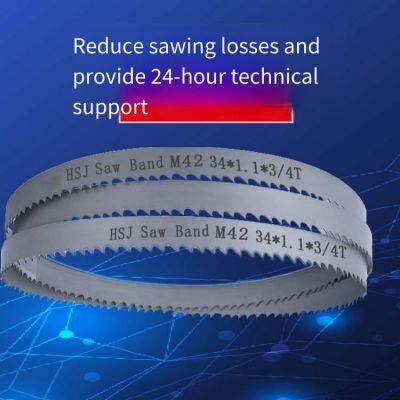 High - Speed Steel and High - Speed Tool Steel Bimetal Band Saw Blade for Cutting Iron Rods, 3920*34, Used for Band Sawing Machines, Durable and Tensile - Resistant photo-3
