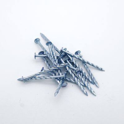 China Factory Supply Galvanized Screw Nails for Pallet Production Q195 Material