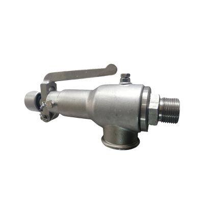 Spring Fully Open Safety Valve Stainless Steel High-temperature Steam Pressure Relief Valve photo-3