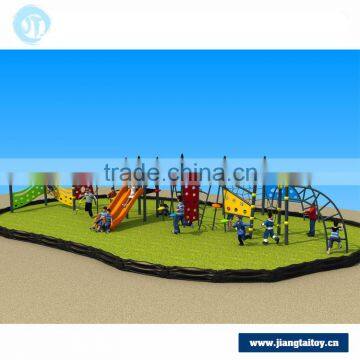 JT16-12002 Larger Outdoor Physical Training Equipment With Long Slides Climbing photo-4