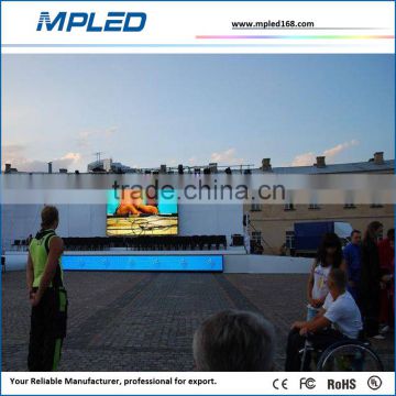 Program customized input outdoor mobile led screen front service for new year event