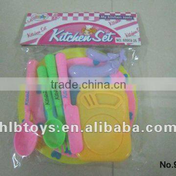 Plastic Kitchen set toy ,tea set toy