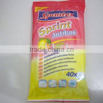 Nonwoven Cleaning Wipe