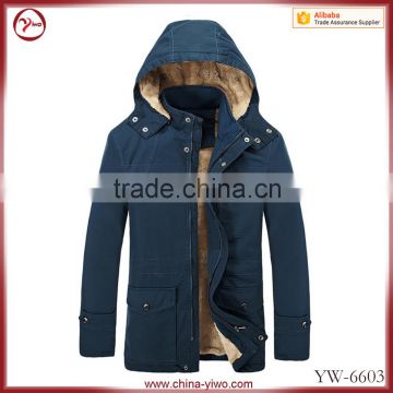 High quality canvas bomber winter jackets